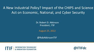 Robert Atkinson New Industrial Policy