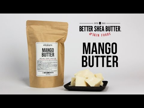Mango Butter | 100% Pure Vegan Butter | Perfect for DIY Skin Care