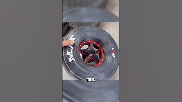 Custom wheels for modified power wheels drag racing! #racing #tutorial