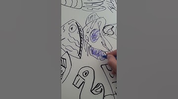 how to draw a fish drawing version section selection pattern moment page layer layout process design