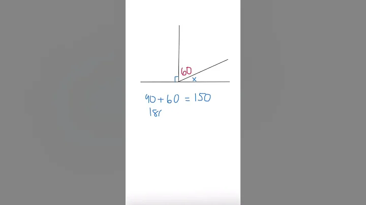 Angles On A Straight Line - Geometry 📐