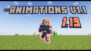 PLAYER ANIMATIONS (1.12-1.19) JAVA EDITION