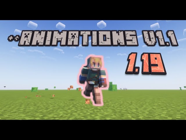 Player animations 1.19