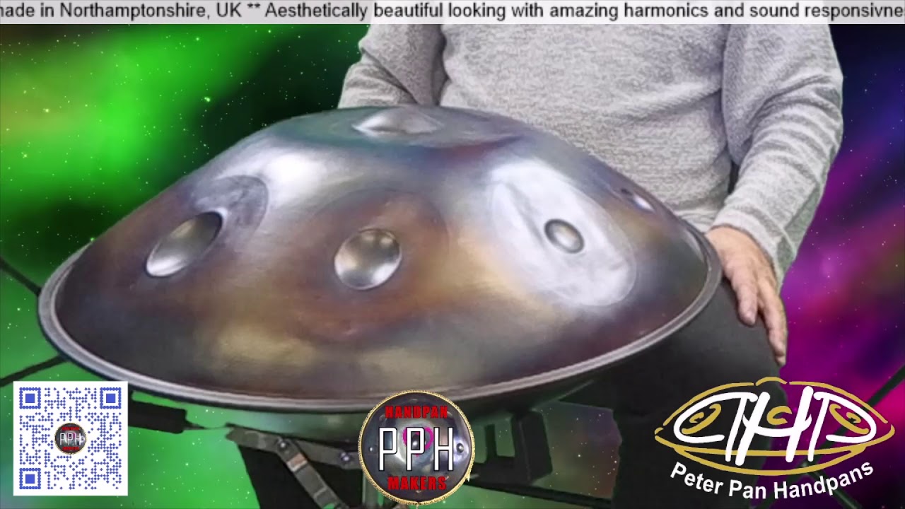 Affiniti scale handpan, the multi playing handpan by PeterPan Handpans -A2