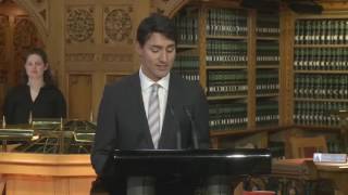 Prime Minister Trudeau welcome Malala Yousafzai, Nobel Peace Prize winner receive Canadian citizensh