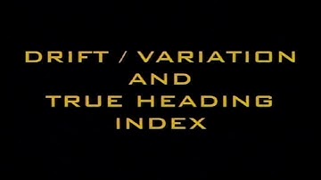 CATS CRP-5 Flight Computer Training Video - Drift/Variation & True Heading Index