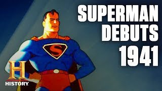 Superman's First Time On Screen | Flashback | History
