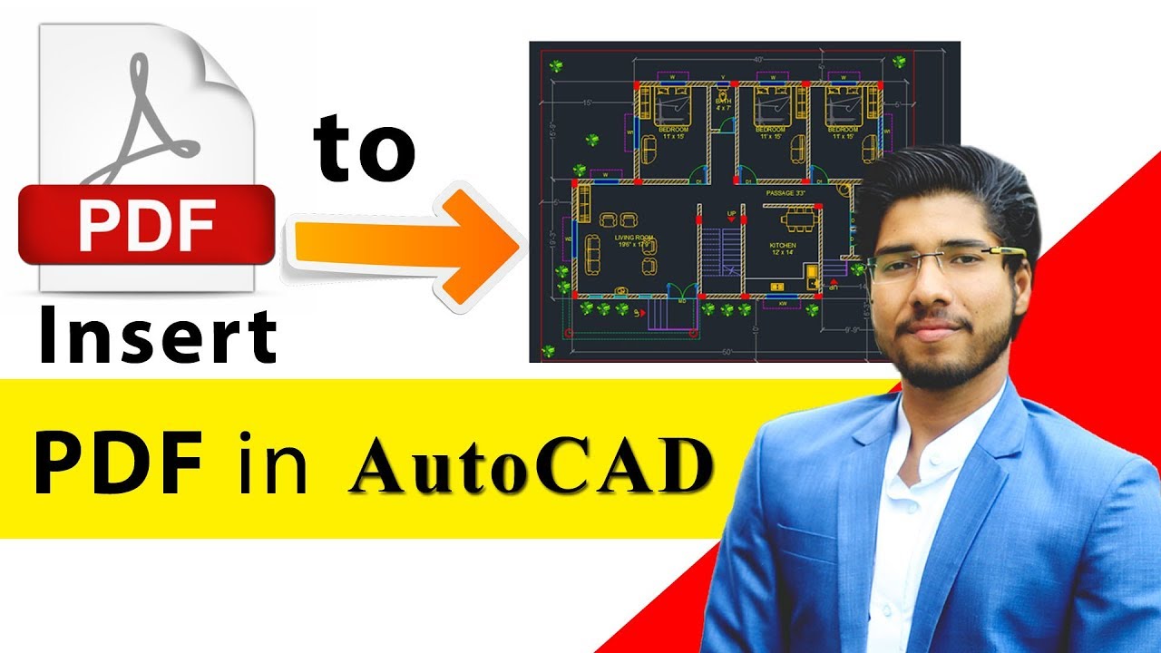 inserting pdf into autocad 2003