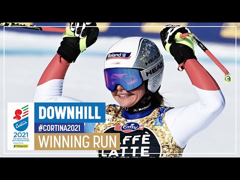 Corinne Suter | Gold | Women’s Downhill | 2021 FIS World Alpine Ski Championships