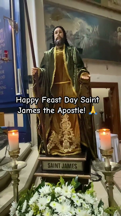 Apostle Saint James Feast Day #July252025 #saintjames #ourladyofguadalupeparish
