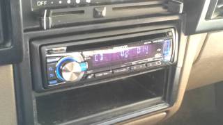 Polk audio in 1987 Dodge Ram 50