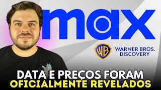 URGENTE! MAX COM DATA E PREÇOS DEFINIDOS! Warner Bros Discovery Anuncia!