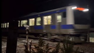 【ジョイント音】(約102.6km)691M 常磐線 E531系3000番台K557編成 普通 原ノ町行 植田～泉間 通過 1020-01