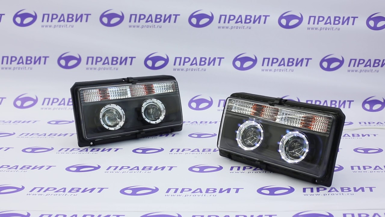 21099 фары черные