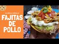 fajitas de pollo a la criolla