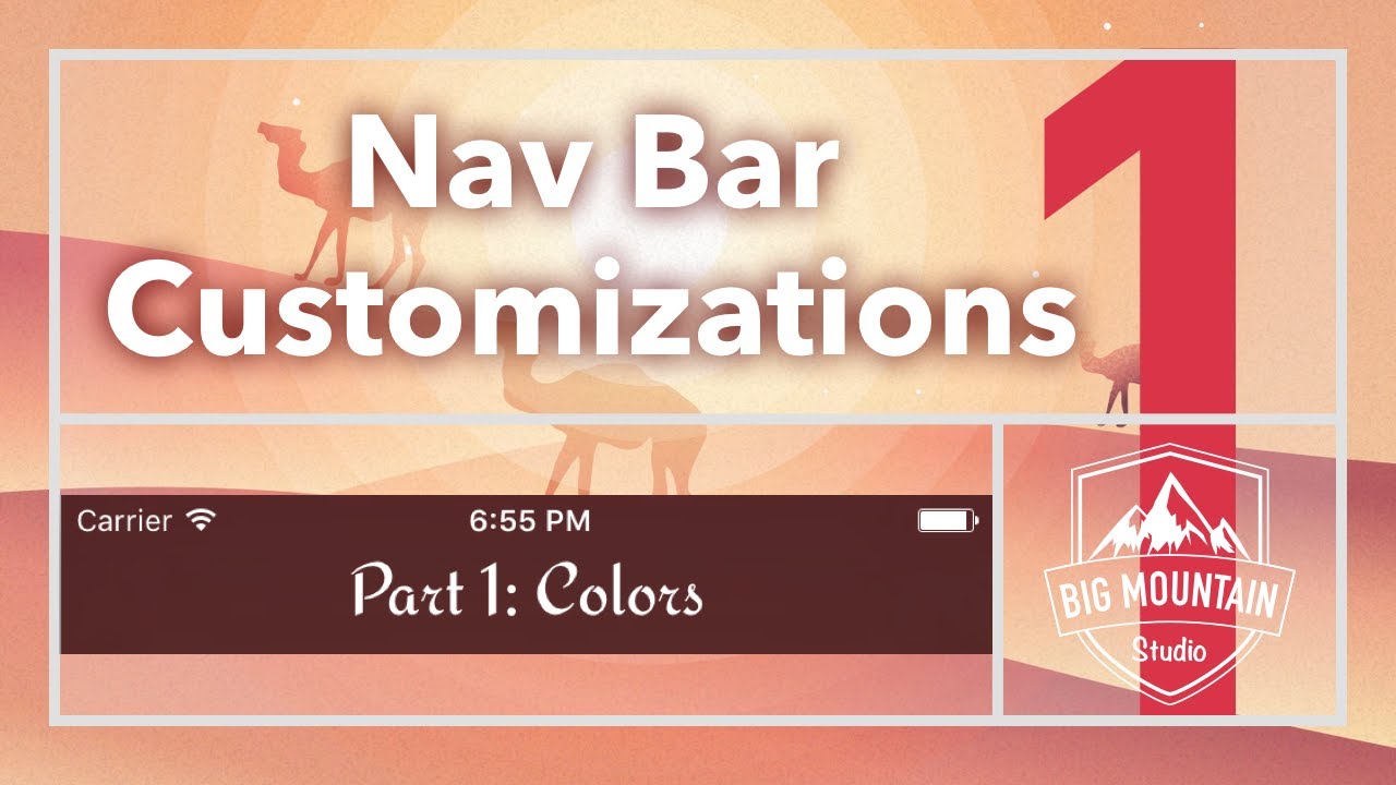 Tự do tùy chỉnh thanh điều hướng cho ứng dụng của mình bằng Customizing Nav Bar. Hãy đón xem hình ảnh liên quan để biết thêm về các tùy chọn tuyệt vời và cách sử dụng chúng để tạo ra giao diện ứng dụng độc đáo của riêng bạn.