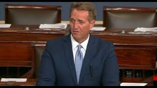BREAKING: RINO Jeff Flake Announces Retirement in RANT Speech against President Donald Trump