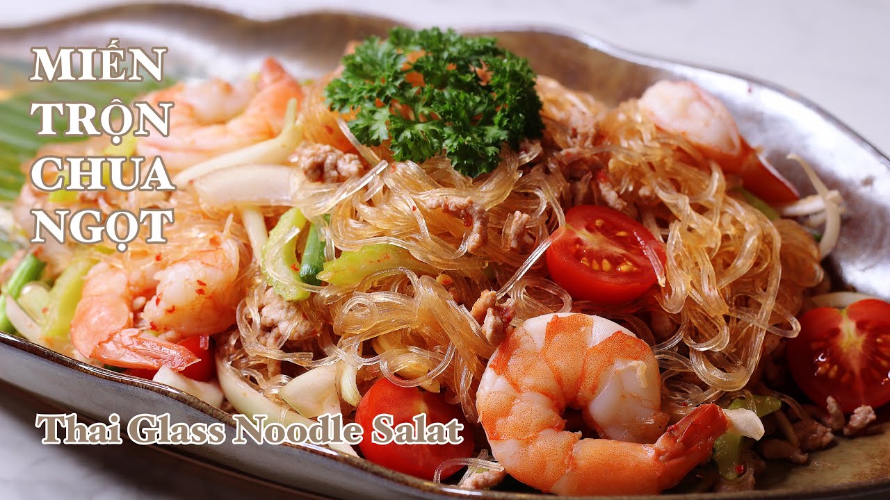 Miến Trộn Chua Ngọt - Cách Trộn Không Cần Dầu Mỡ Mà Miến Vẫn Tơi, Dai Thật Ngon