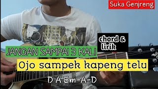 JANGAN SAMPAI TIGA KALI ( cover )