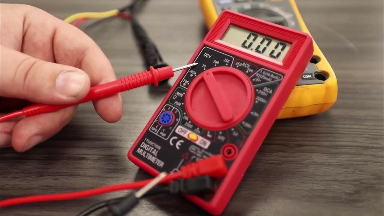 How to use a multimeter YouTube