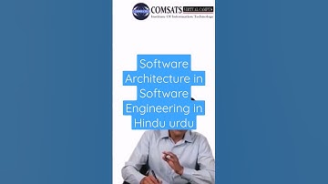 Software Architecture in Software Engineering in Hindu urdu #softwarearchitecture#softwareengineer