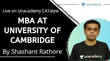 QUARANTINE BATCH | MBA at University of Cambridge | By Shashant Rathore