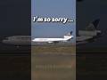 The dc10 says sorry to air france flight 4590 aviation sad shorts planecrash edit