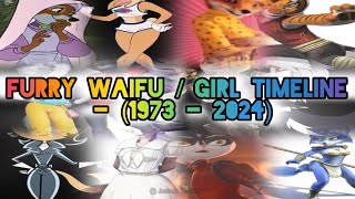 Furry Waifu / Girl Timeline - (1973 - 2024) - (Personal favorites)