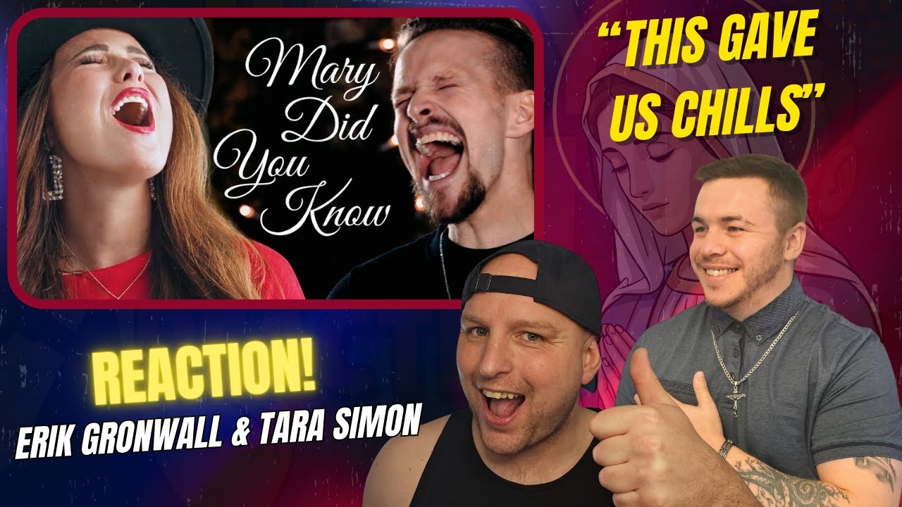 Тара Саймон и Эрик Грёнвалль — Мэри, ты знала? 🎄 Реакция (от этого у нас мурашки по коже)