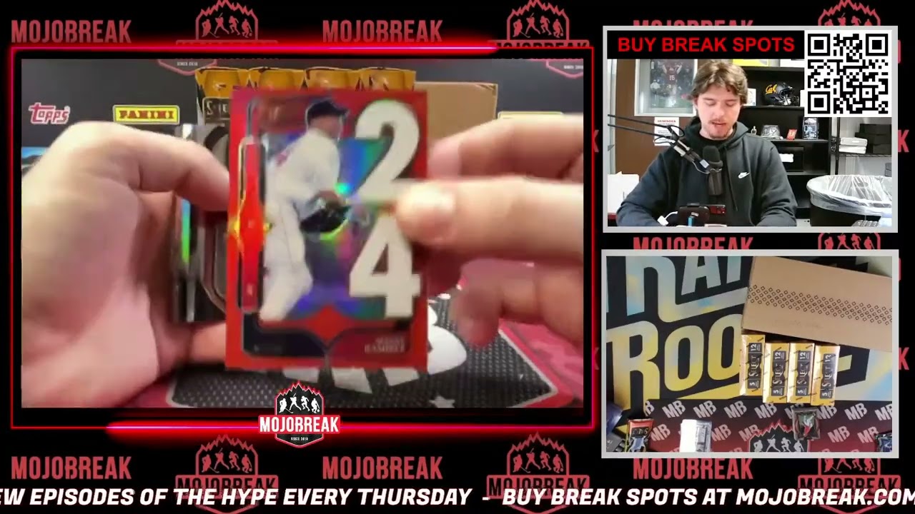 Pick Your Team #5 - 2025 Panini Select Baseball Hobby 6 Box Half Case - 01.18.26