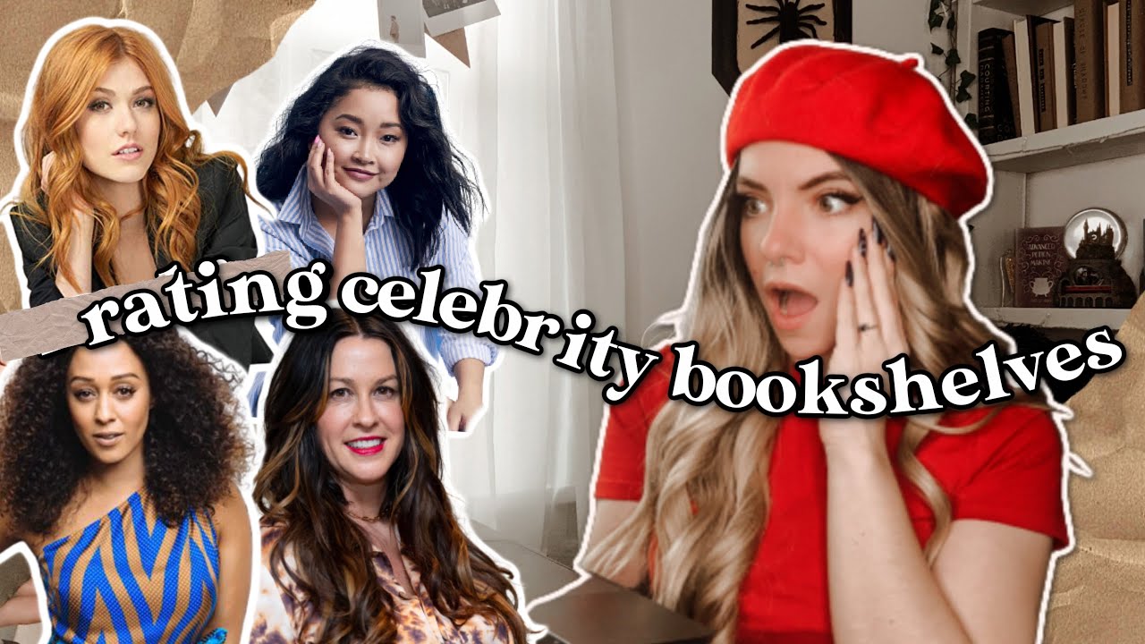 rating celebrity bookshelves 📚 YouTube