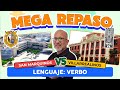 MEGA REPASO | VERBO | UNMSM VS UNFV | Lenguaje