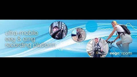 ANT Neuro eego Sports || Ultra-Mobile EEG & EMG Recording System