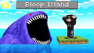 Stranded on BLOOP ISLAND In Minecraft!