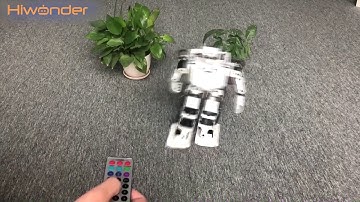 Section 8 |Hiwonder H3P Robot Infrared remote control