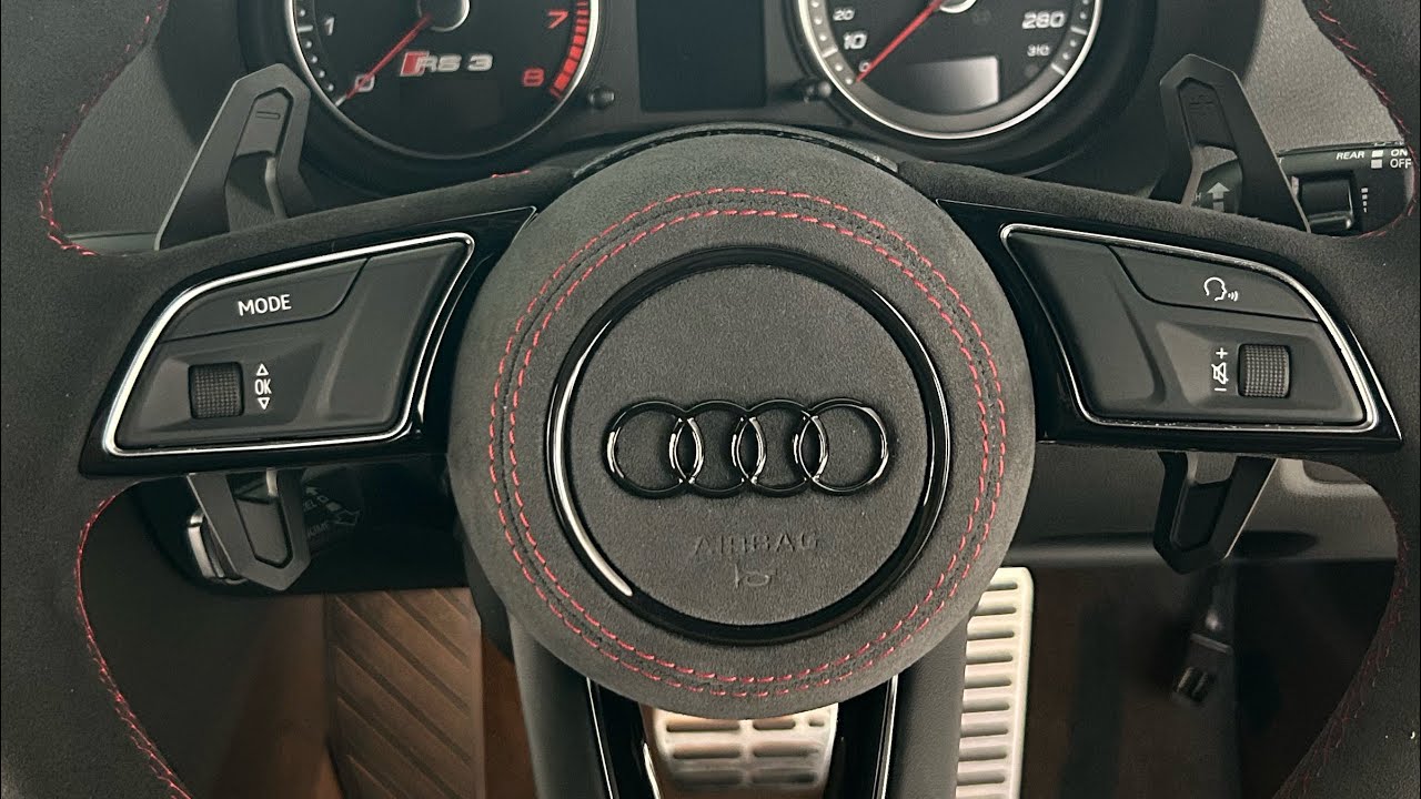 Urus paddle shifter installation for Audi Steering wheels.