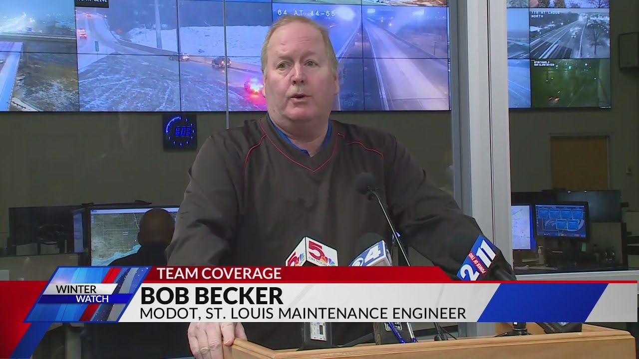 MoDOT talks to drivers about winter weather road conditions - YouTube