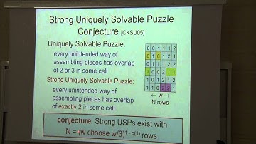Prof. Chris Umans: Approaches to bounding the exponent of matrix multiplication