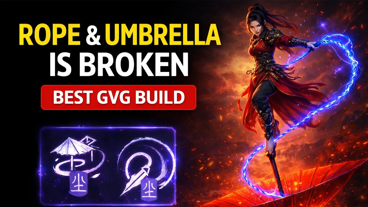 Rope & Umbrella Is BROKEN – Best GvG Build | Where Winds Meet