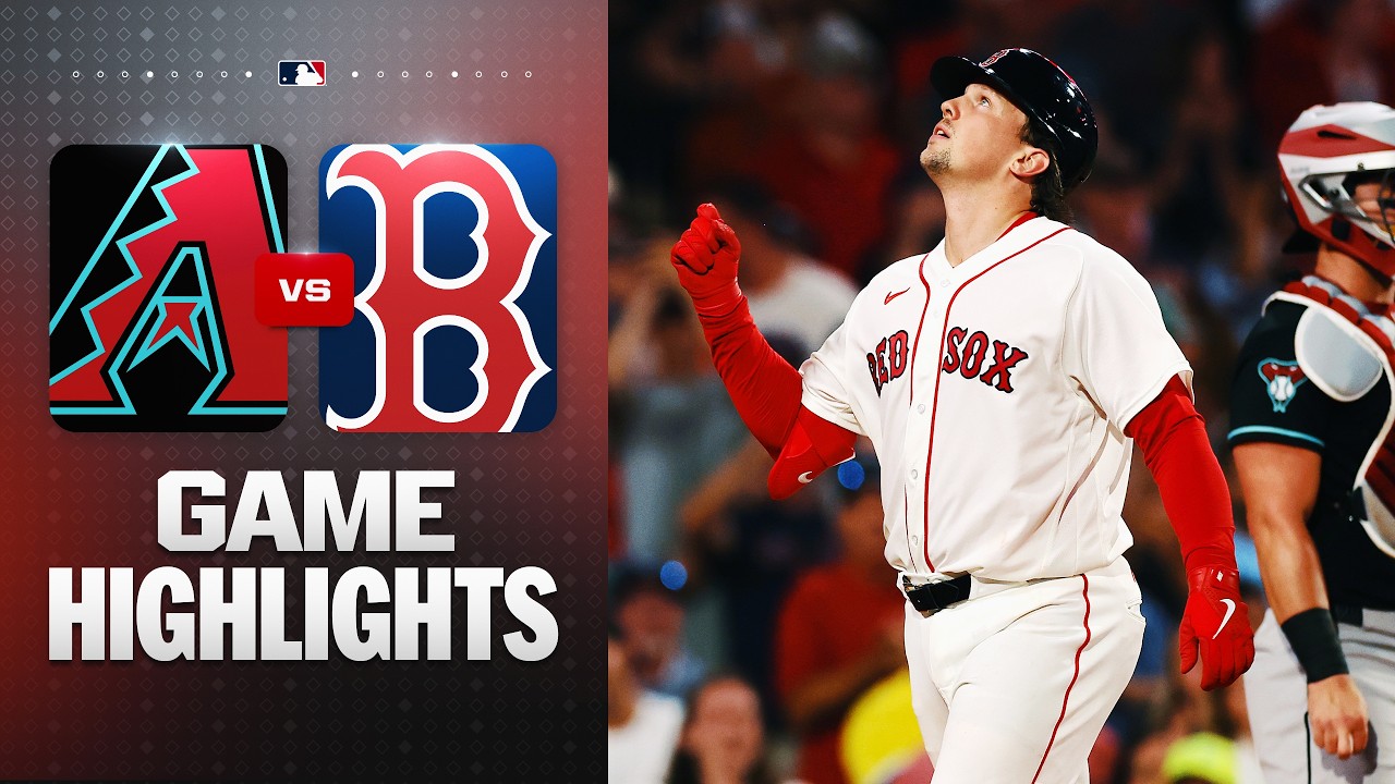 D-backs vs. Red Sox Game Highlights (8/18/26) | MLB Highlights