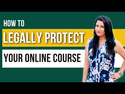 How to legally protect your online course business with Amira Irfan