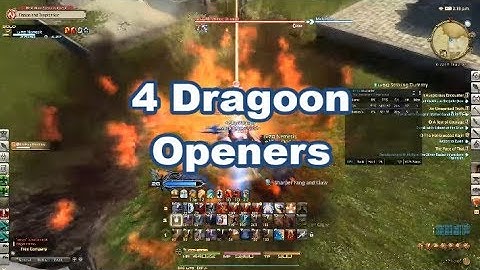 FFXIV - 4 Dragoon Openers (4.2)