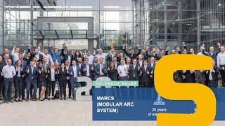 GOLDBECK SOLAR wins the Intersolar AWARD 2021 wie MarcS (Modular Arc System)
