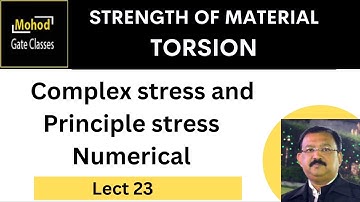 Torsion 23 Complex stress and Principle stress Numerical