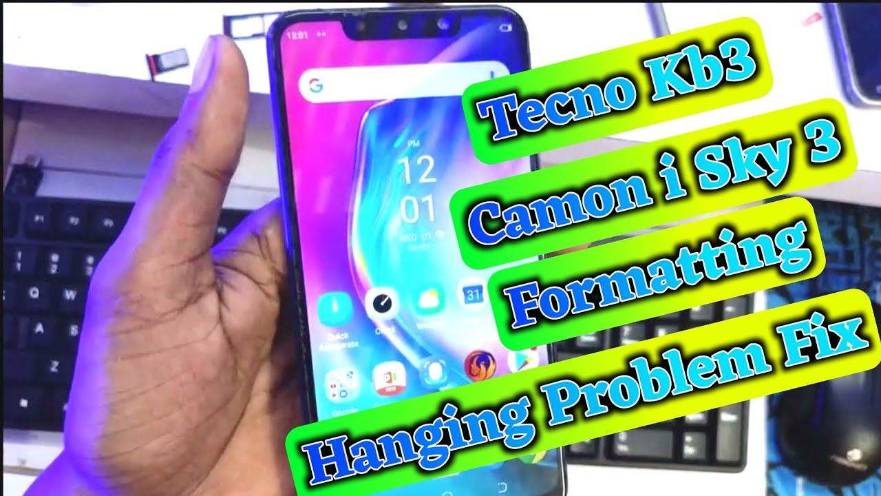 Tecno kb3 formatting hanging problem fix !