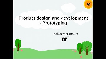 Product design and development: Lecture 15 - Prototyping