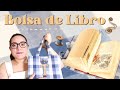 Como Hacer Una Bolsa para Libros 📖 | Funda Porta Libros Fácil 📚 | Patrón Disponible 📐| Costura DIY |