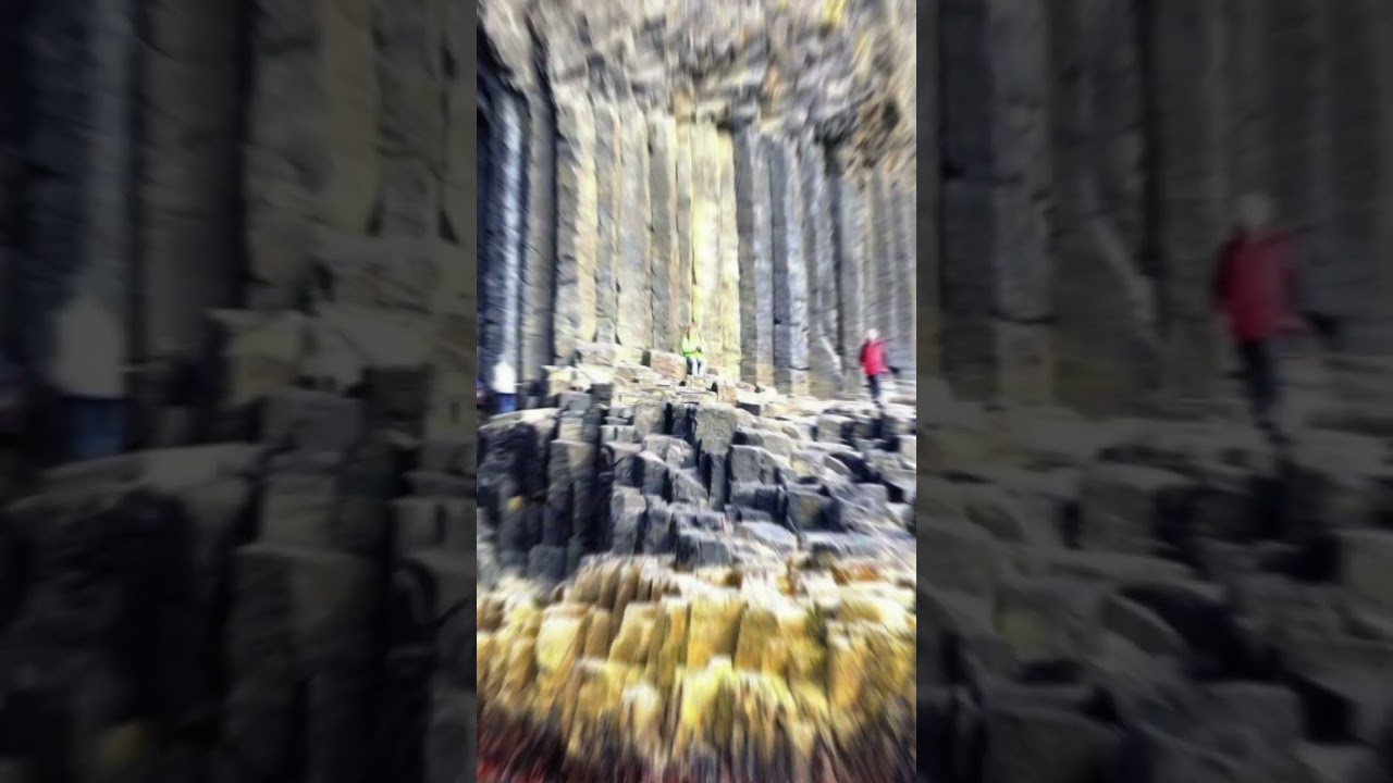 The Isle of Staffa, the "Isle of Pillars" in Scotland.