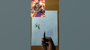 Drawing mahadev...🙈😍🔥 #shorts #transition #sawan #mahadev