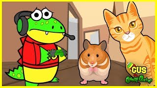 Let's Play Hamster Simulator with VTubers Gus the Gummy Gator